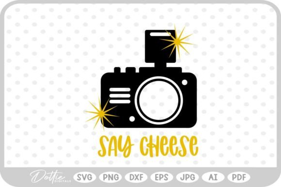 Camera Quote Photography SVG PNG DXF Graphics for Crafts