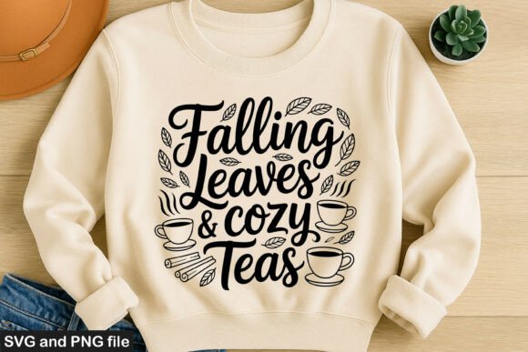 Fall Quote Autumn SVG T-Shirt Design: Graphics for Crafts & Branding