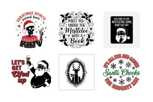 Funny Movie Quote Christmas SVG Bundle: Graphics for Crafts & Local Brands