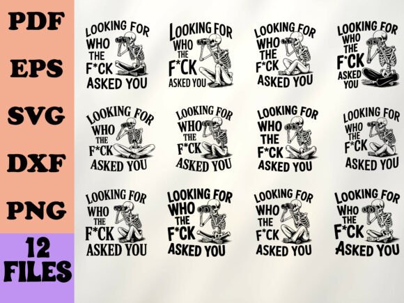 Funny Skeleton Quote Halloween SVG: Graphics for Crafts-Driven Brands