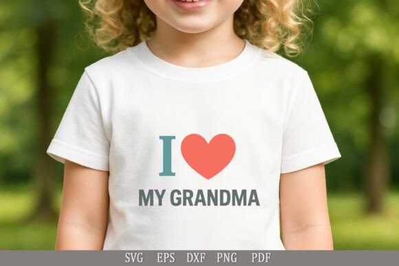 I Love My Grandma Graphics: Crafts & Design Asset Review