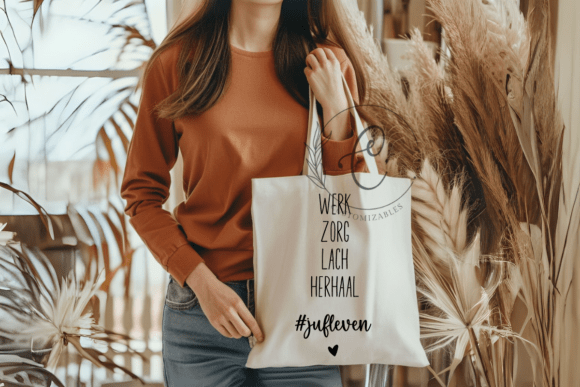 Jufleven Quote Dutch SVG: Graphics for Teacher Crafts