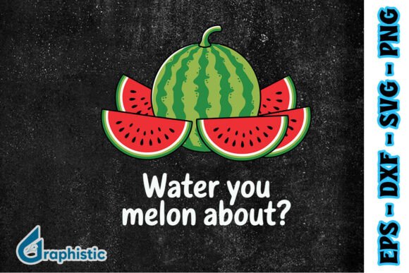 Melon Choly Watermelon Quote Puns SVG: Graphics for Crafts & Playful Branding