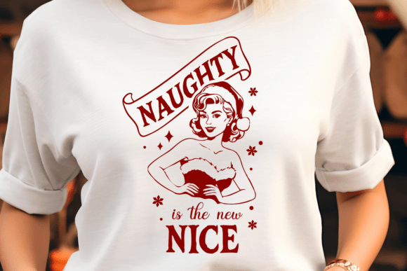 Naughty Snarky Christmas SVG Quote: Graphics for Crafts & Campaigns